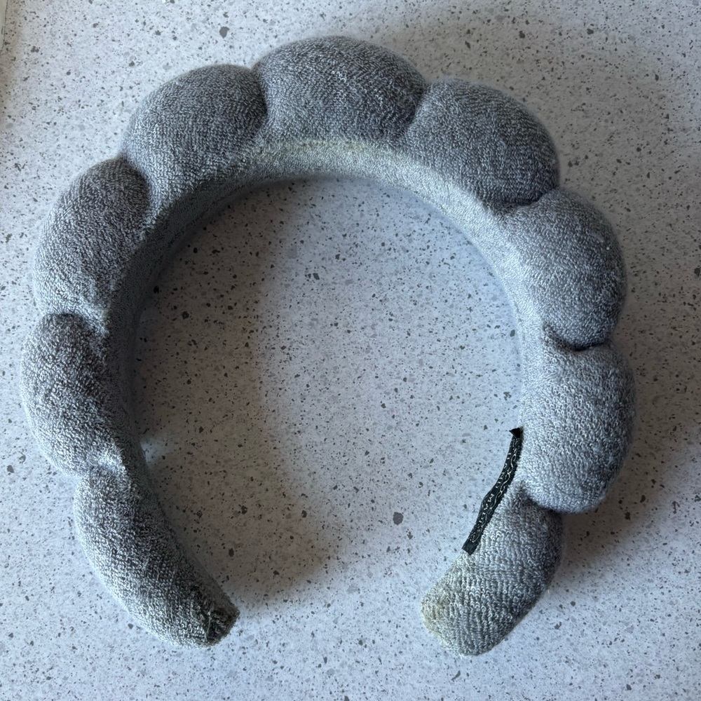 SHEIN Gray Padded Headband